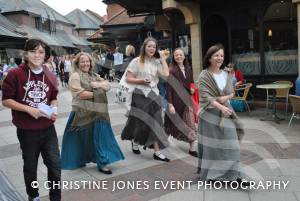 Castaway Theatre Group in Quedam Part 1 - September 2014: The Castaways performed a number of songs from the musical Les Miserables in the Quedam Shopping Centre on September 13, 2014. Photo 9