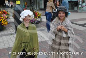 Castaway Theatre Group in Quedam Part 1 - September 2014: The Castaways performed a number of songs from the musical Les Miserables in the Quedam Shopping Centre on September 13, 2014. Photo 13