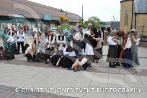Castaway Theatre Group in Quedam Part 2 – September 2014: The Castaways performed a number of songs from the musical Les Miserables in the Quedam Shopping Centre on September 13, 2014. Photo 2