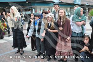 Castaway Theatre Group in Quedam Part 2 – September 2014: The Castaways performed a number of songs from the musical Les Miserables in the Quedam Shopping Centre on September 13, 2014. Photo 11