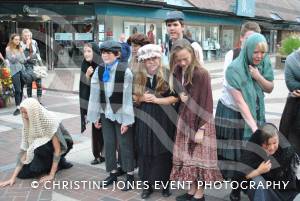Castaway Theatre Group in Quedam Part 2 – September 2014: The Castaways performed a number of songs from the musical Les Miserables in the Quedam Shopping Centre on September 13, 2014. Photo 12