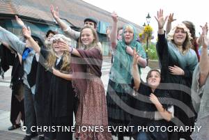 Castaway Theatre Group in Quedam Part 2 – September 2014: The Castaways performed a number of songs from the musical Les Miserables in the Quedam Shopping Centre on September 13, 2014. Photo 13