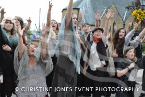 Castaway Theatre Group in Quedam Part 2 – September 2014: The Castaways performed a number of songs from the musical Les Miserables in the Quedam Shopping Centre on September 13, 2014. Photo 14