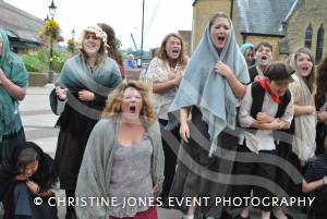 Castaway Theatre Group in Quedam Part 2 – September 2014: The Castaways performed a number of songs from the musical Les Miserables in the Quedam Shopping Centre on September 13, 2014. Photo 17
