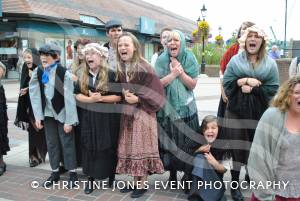Castaway Theatre Group in Quedam Part 2 – September 2014: The Castaways performed a number of songs from the musical Les Miserables in the Quedam Shopping Centre on September 13, 2014. Photo 19