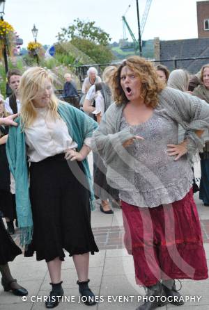 Castaway Theatre Group in Quedam Part 2 – September 2014: The Castaways performed a number of songs from the musical Les Miserables in the Quedam Shopping Centre on September 13, 2014. Photo 27