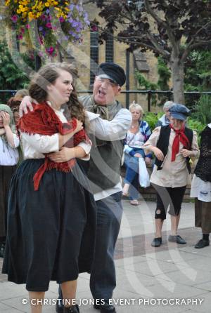 Castaway Theatre Group in Quedam Part 2 – September 2014: The Castaways performed a number of songs from the musical Les Miserables in the Quedam Shopping Centre on September 13, 2014. Photo 29