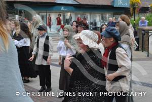 Castaway Theatre Group in Quedam Part 3 – September 2014: The Castaways performed a number of songs from the musical Les Miserables in the Quedam Shopping Centre on September 13, 2014. Photo 3