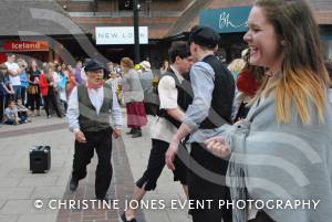 Castaway Theatre Group in Quedam Part 3 – September 2014: The Castaways performed a number of songs from the musical Les Miserables in the Quedam Shopping Centre on September 13, 2014. Photo 5