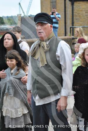 Castaway Theatre Group in Quedam Part 3 – September 2014: The Castaways performed a number of songs from the musical Les Miserables in the Quedam Shopping Centre on September 13, 2014. Photo 9