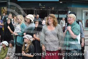 Castaway Theatre Group in Quedam Part 3 – September 2014: The Castaways performed a number of songs from the musical Les Miserables in the Quedam Shopping Centre on September 13, 2014. Photo 14