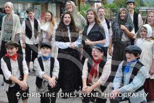 Castaway Theatre Group in Quedam Part 3 – September 2014: The Castaways performed a number of songs from the musical Les Miserables in the Quedam Shopping Centre on September 13, 2014. Photo 22