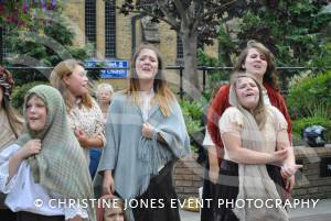Castaway Theatre Group in Quedam Part 3 – September 2014: The Castaways performed a number of songs from the musical Les Miserables in the Quedam Shopping Centre on September 13, 2014. Photo 24