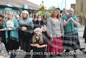 Castaway Theatre Group in Quedam Part 3 – September 2014: The Castaways performed a number of songs from the musical Les Miserables in the Quedam Shopping Centre on September 13, 2014. Photo 29