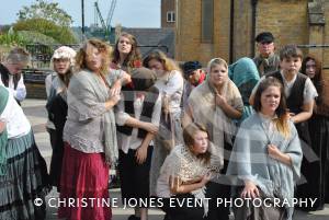 Castaway Theatre Group in Quedam Part 4 – September 2014: The Castaways performed a number of songs from the musical Les Miserables in the Quedam Shopping Centre on September 13, 2014. Photo 4