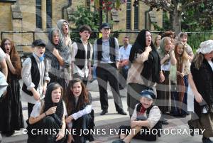 Castaway Theatre Group in Quedam Part 4 – September 2014: The Castaways performed a number of songs from the musical Les Miserables in the Quedam Shopping Centre on September 13, 2014. Photo 6