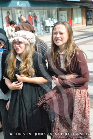 Castaway Theatre Group in Quedam Part 4 – September 2014: The Castaways performed a number of songs from the musical Les Miserables in the Quedam Shopping Centre on September 13, 2014. Photo 10
