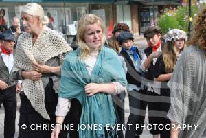 Castaway Theatre Group in Quedam Part 4 – September 2014: The Castaways performed a number of songs from the musical Les Miserables in the Quedam Shopping Centre on September 13, 2014. Photo 16