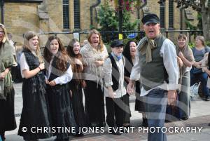Castaway Theatre Group in Quedam Part 4 – September 2014: The Castaways performed a number of songs from the musical Les Miserables in the Quedam Shopping Centre on September 13, 2014. Photo 19