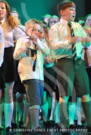 Castaway Theatre Group 10th anniversary show Part 5 – September 2014: The Castaways wowed the audience with a celebration show on Sept 19-20, 2014, at the Octagon Theatre in Yeovil with song, music and dance. Photo 19
