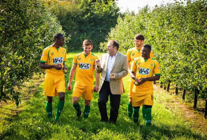 CLUB NEWS: Yeovil Town are all gold with Thatchers Cider