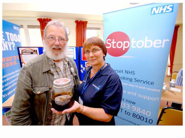 south somerset news healthy lifestyles fair at crewkerne nhs stop smoking chart