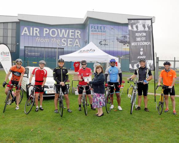 YEOVILTON LIFE: Charity bike ride for SSAFA