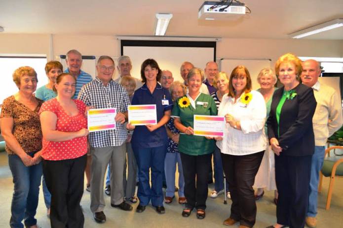 YEOVIL NEWS: Colon Aid group coins in cash for CT Scanner Appeal