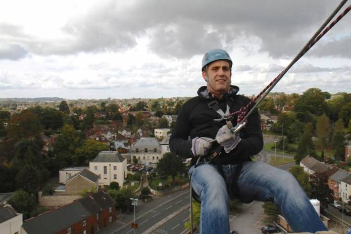YEOVIL NEWS: Hospital chief executive joins abseil challenge