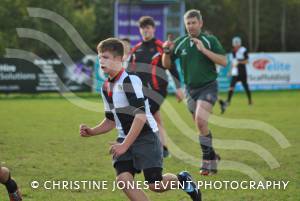 Yeovil U15s 22pts, Sherborne U15s 12 - Oct 19, 2014: Yeovil (Ivel Barbarians) Rugby Club Under-15s gained a great win over their rivals from Sherborne RFC. Photo 7