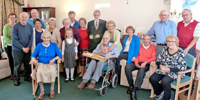 SOUTH SOMERSET NEWS: Centenarian celebrations for George
