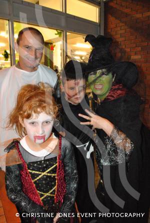 Chard Hallowe'en 2014 - – the town centre was packed as traders laid on Trick or Treat activities for children and parents. Photo 6