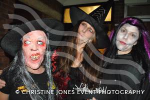 Chard Hallowe'en 2014 - – the town centre was packed as traders laid on Trick or Treat activities for children and parents. Photo 17