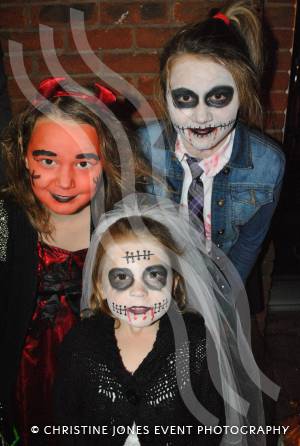 Chard Hallowe'en 2014 - – the town centre was packed as traders laid on Trick or Treat activities for children and parents. Photo 24