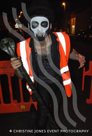 Chard Hallowe'en 2014 - – the town centre was packed as traders laid on Trick or Treat activities for children and parents. Photo 26