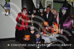 Chard Hallowe'en 2014 - – the town centre was packed as traders laid on Trick or Treat activities for children and parents. Photo 30