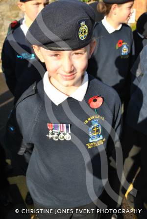 Remembrance Sunday Yeovil Pt 1 – November 9, 2014: Hundreds of people of all ages and from all walks of life gathered to show their respects at the War Memorial in Yeovil town centre. Photo 2