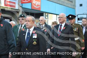 Remembrance Sunday Yeovil Pt 1 – November 9, 2014: Hundreds of people of all ages and from all walks of life gathered to show their respects at the War Memorial in Yeovil town centre. Photo 12