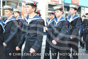 Remembrance Sunday Yeovil Pt 1 – November 9, 2014: Hundreds of people of all ages and from all walks of life gathered to show their respects at the War Memorial in Yeovil town centre. Photo 17