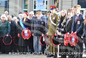 Remembrance Sunday Yeovil Pt 1 – November 9, 2014: Hundreds of people of all ages and from all walks of life gathered to show their respects at the War Memorial in Yeovil town centre. Photo 25