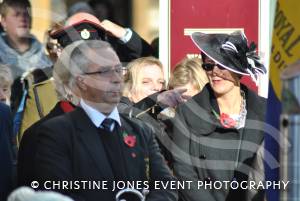 Remembrance Sunday Yeovil Pt 2 – November 9, 2014: Hundreds of people of all ages and from all walks of life gathered to show their respects at the War Memorial in Yeovil town centre. Photo 6