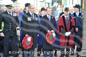 Remembrance Sunday Yeovil Pt 2 – November 9, 2014: Hundreds of people of all ages and from all walks of life gathered to show their respects at the War Memorial in Yeovil town centre. Photo 9