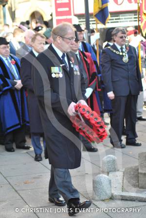 Remembrance Sunday Yeovil Pt 2 – November 9, 2014: Hundreds of people of all ages and from all walks of life gathered to show their respects at the War Memorial in Yeovil town centre. Photo 21