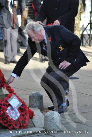 Remembrance Sunday Yeovil Pt 2 – November 9, 2014: Hundreds of people of all ages and from all walks of life gathered to show their respects at the War Memorial in Yeovil town centre. Photo 24