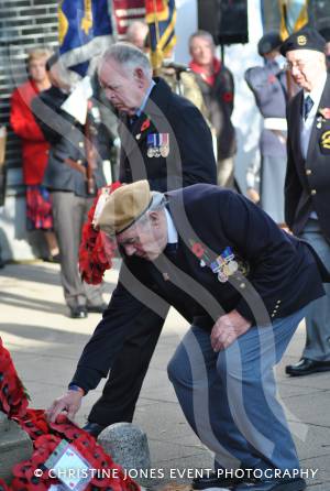 Remembrance Sunday Yeovil Pt 2 – November 9, 2014: Hundreds of people of all ages and from all walks of life gathered to show their respects at the War Memorial in Yeovil town centre. Photo 26