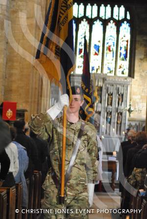 Remembrance Sunday Ilminster – November 9, 2014: People of all ages from Ilminster came together to show their respects at the Minster. Photo 16
