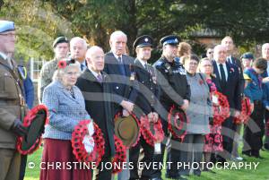 Remembrance Sunday Ilminster – November 9, 2014: People of all ages from Ilminster came together to show their respects at the Minster. Photo 22