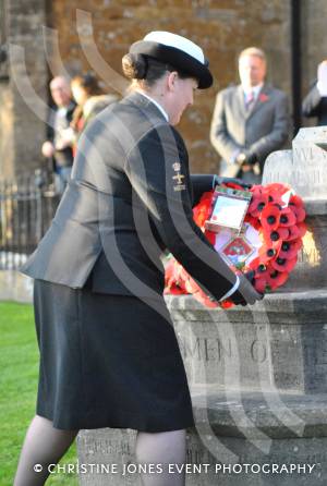 Remembrance Sunday Ilminster – November 9, 2014: People of all ages from Ilminster came together to show their respects at the Minster. Photo 23