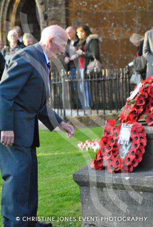 Remembrance Sunday Ilminster – November 9, 2014: People of all ages from Ilminster came together to show their respects at the Minster. Photo 25
