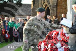 Remembrance Sunday Ilminster – November 9, 2014: People of all ages from Ilminster came together to show their respects at the Minster. Photo 28